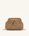 Taormina Woven Chain Clutch Bag