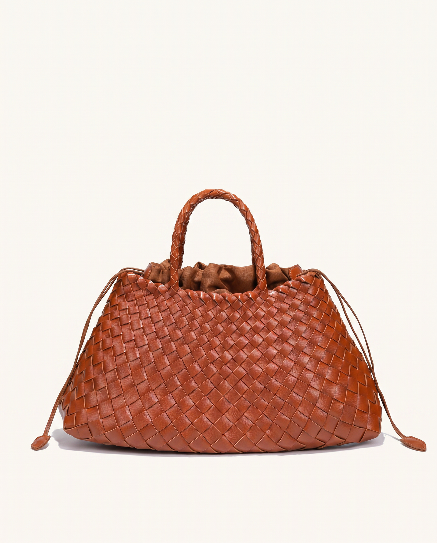 Siena Woven Drawstring Tote Bag
