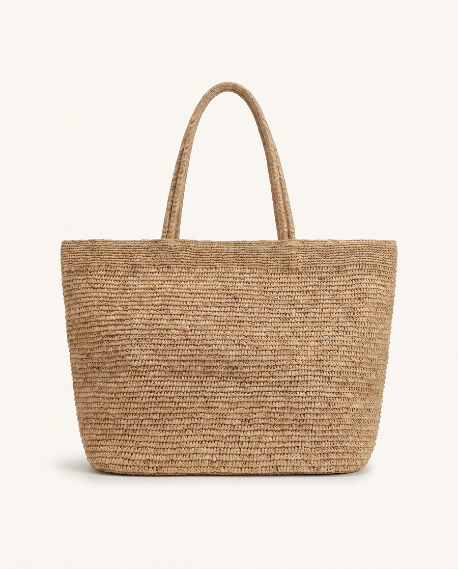 Sorrento Raffia Tote Bag