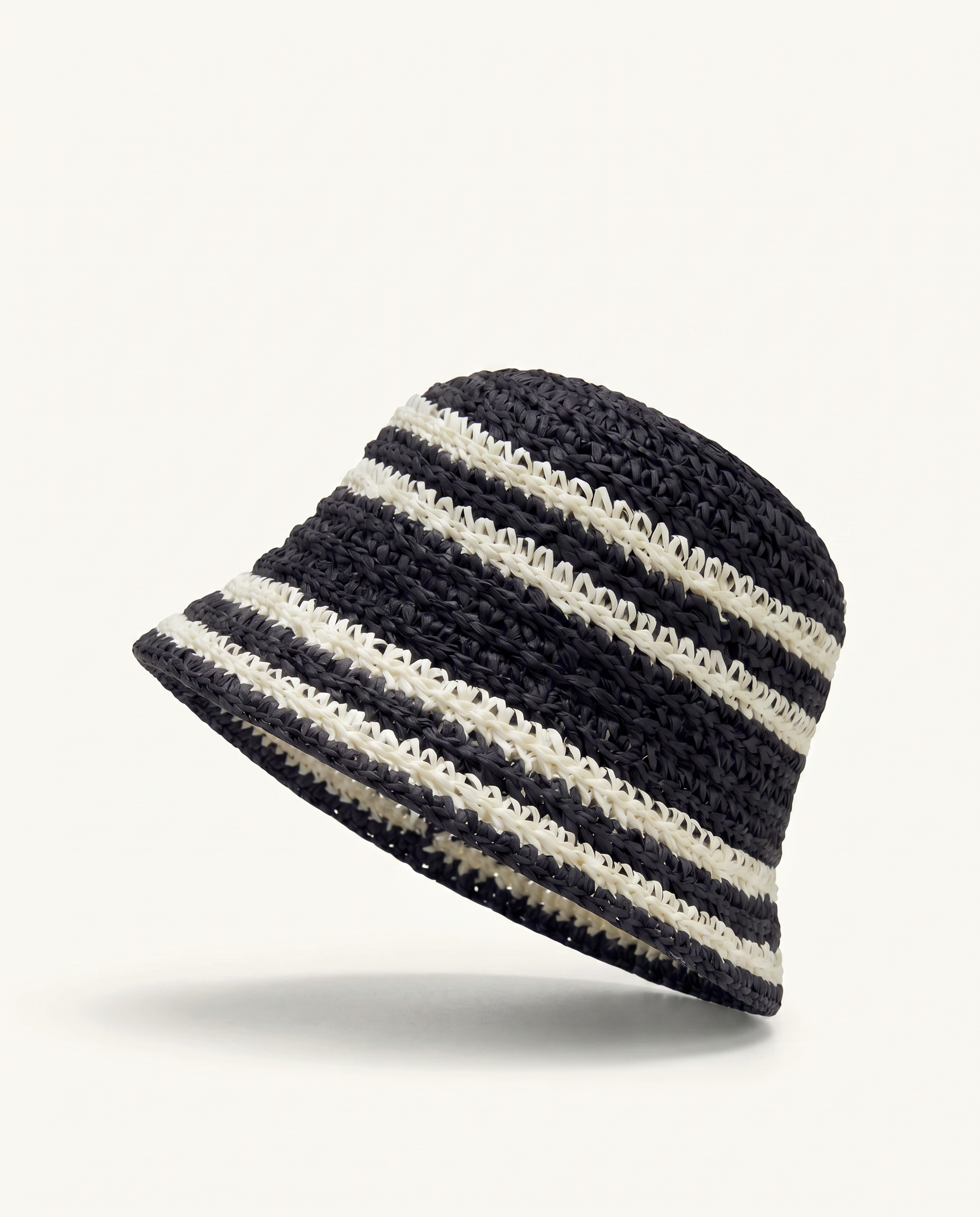 Natural Straw Bucket Hat
