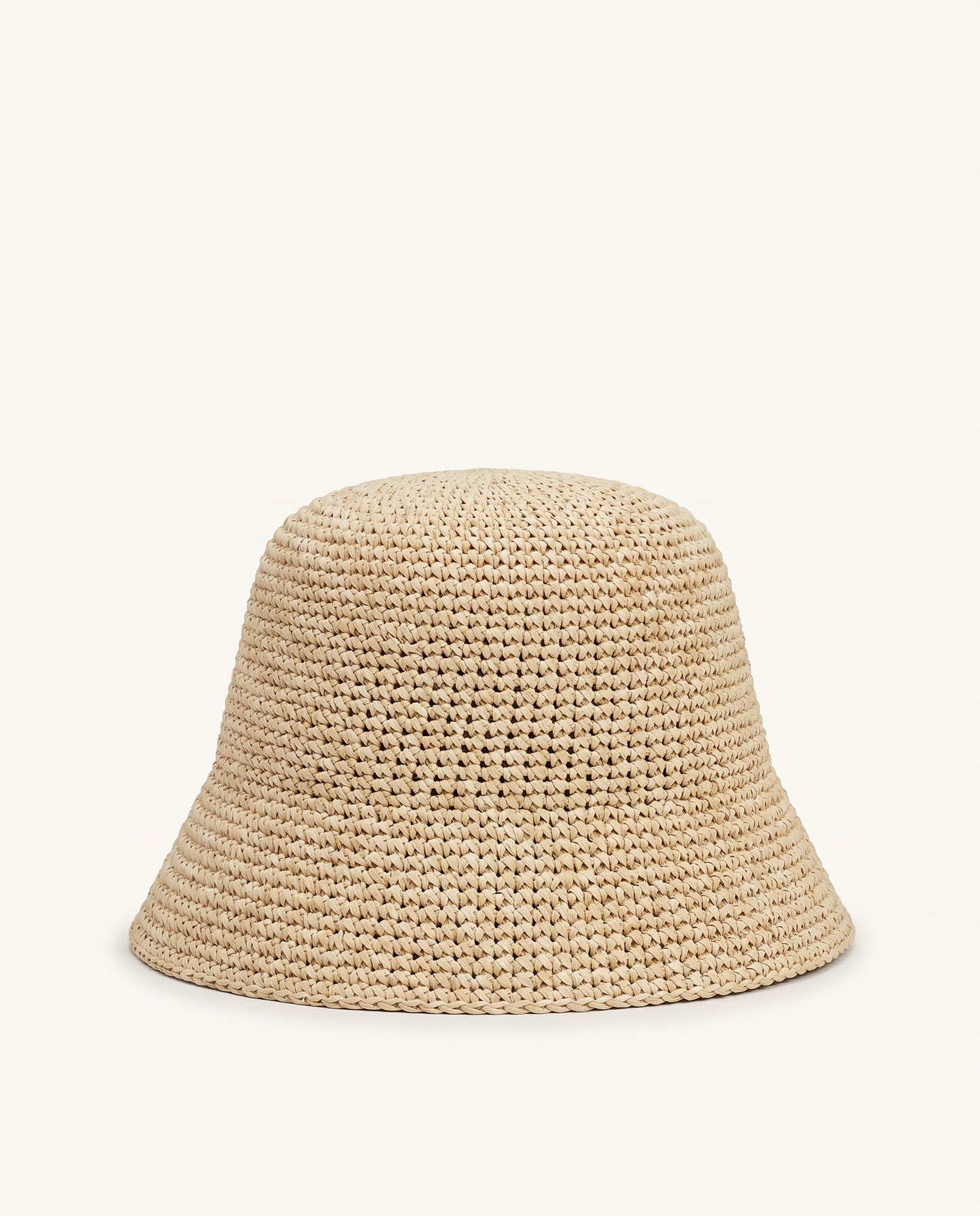 Natural Woven Bucket Hat