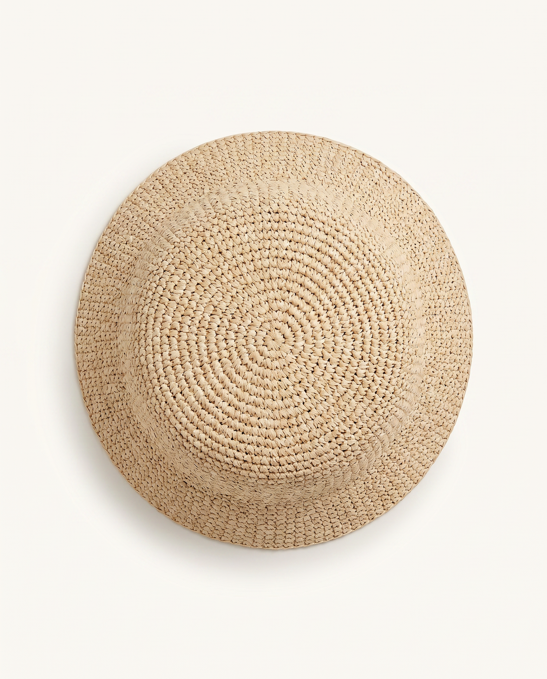 Natural Woven Bucket Hat