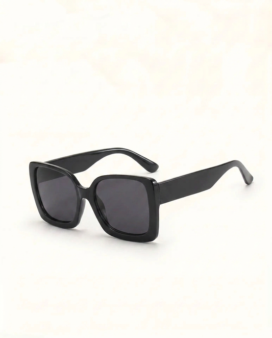 Noa Rectangle Sunglasses - Black