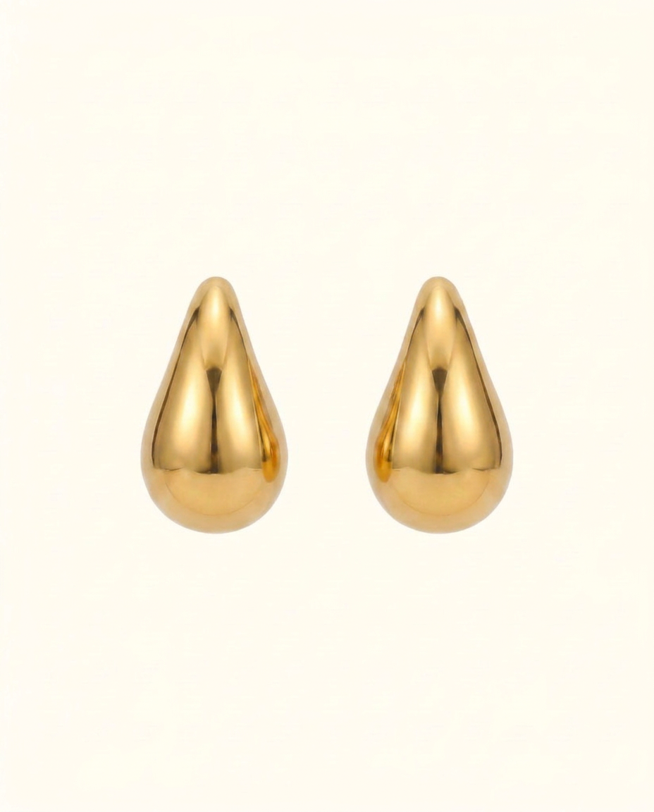 Nora Mini Hoop Earrings - Gold