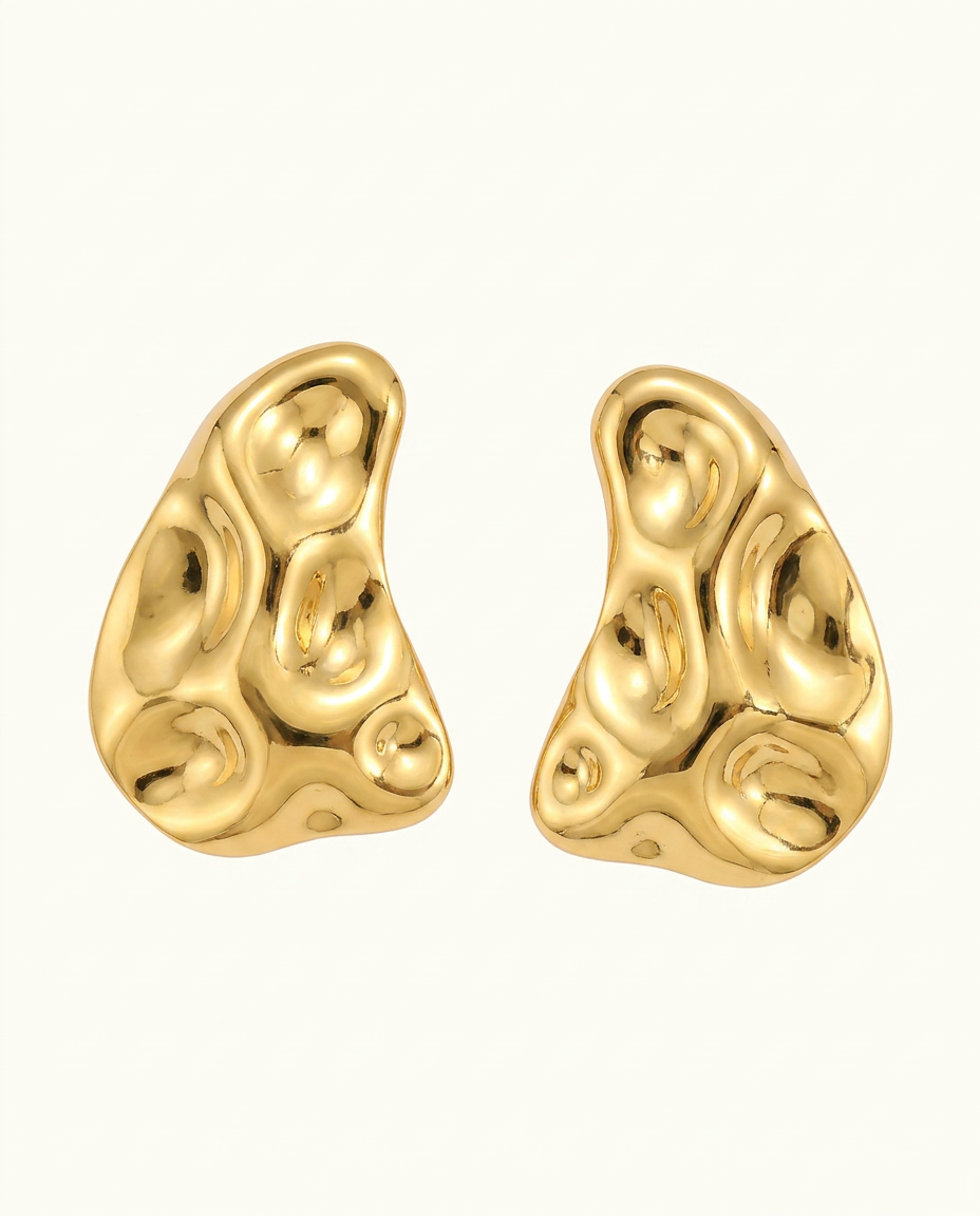 Paloma Drop Earrings - Gold