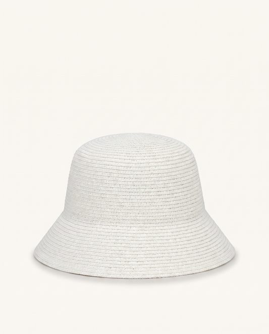 Woven Summer Brim Hat